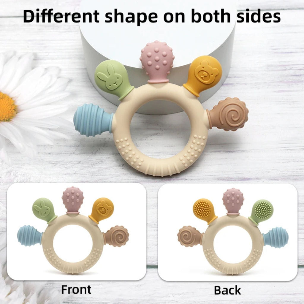Montessori Silicone Teething Ring