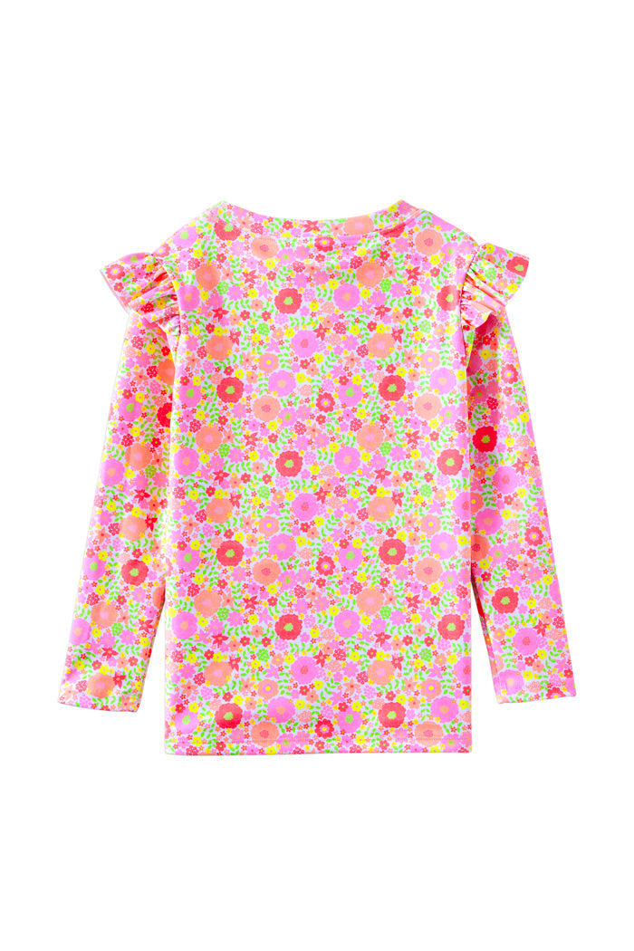 Neon Bloom Rash Vest