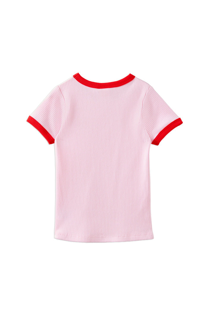 Pink Lady Rib Tee