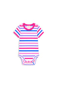Pretty Pink Stripe Rib Bubbysuit