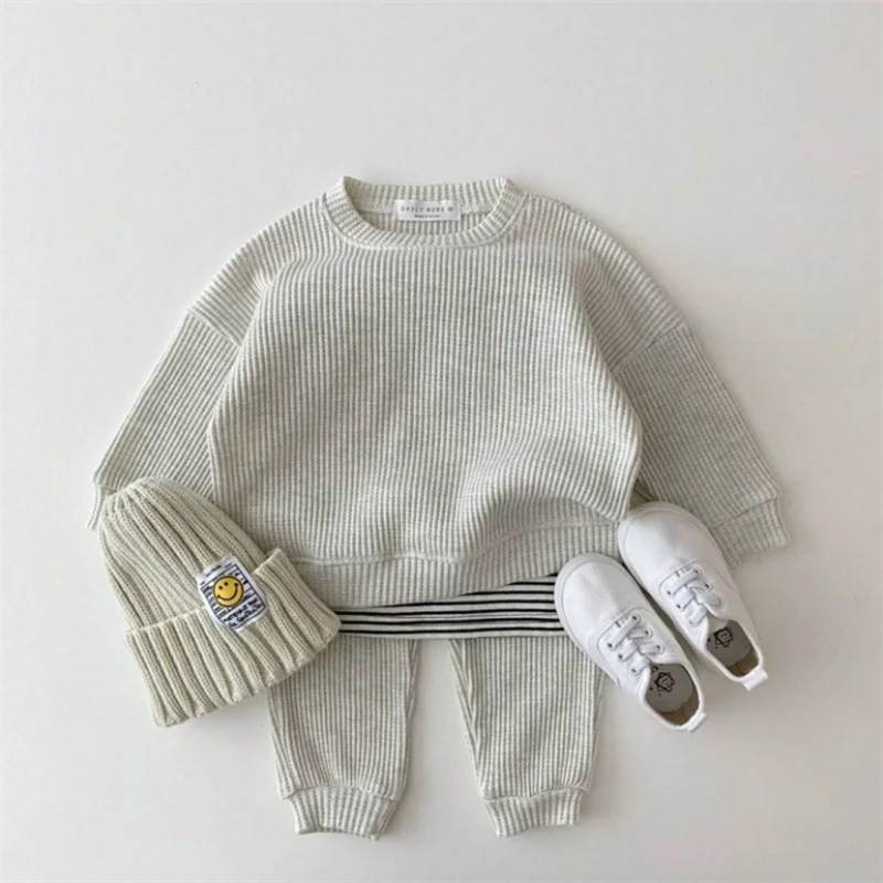 Baby Clothing Sets Tracksuit Pullovers Tops + Pants 2PCS Sets