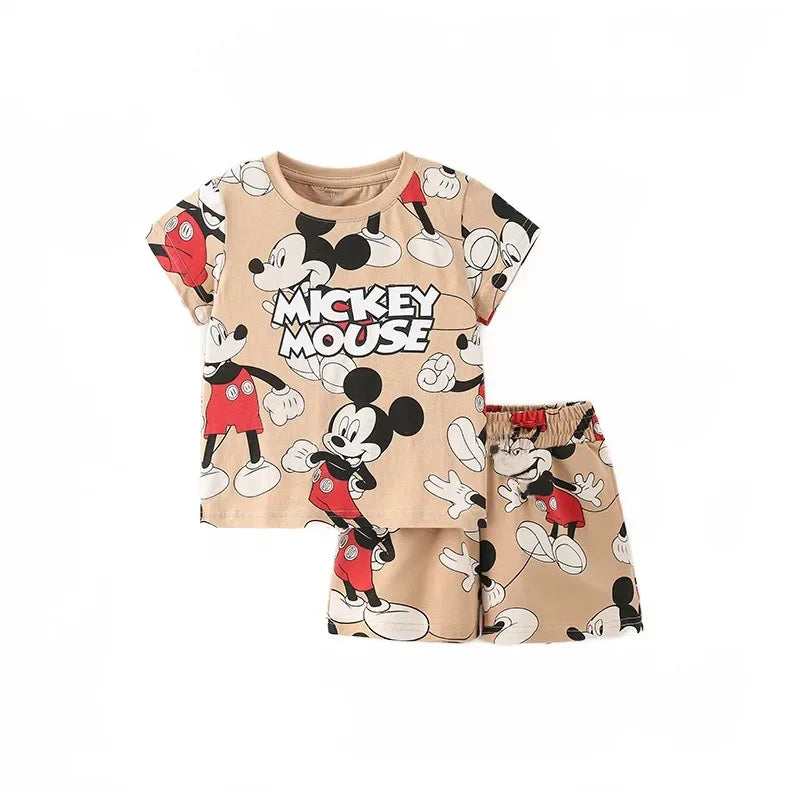 Disney t-shirts and shorts set