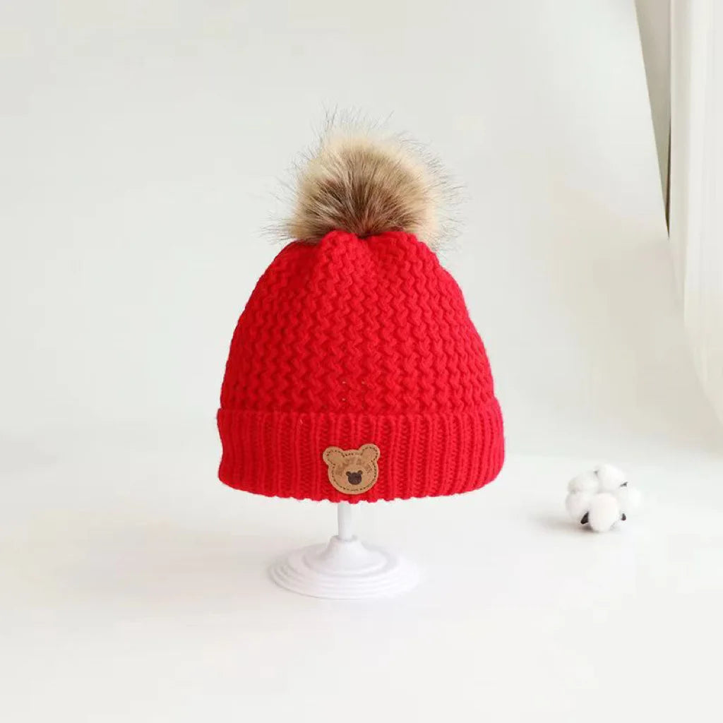 Children's Hat Scarf, Two-piece Set,