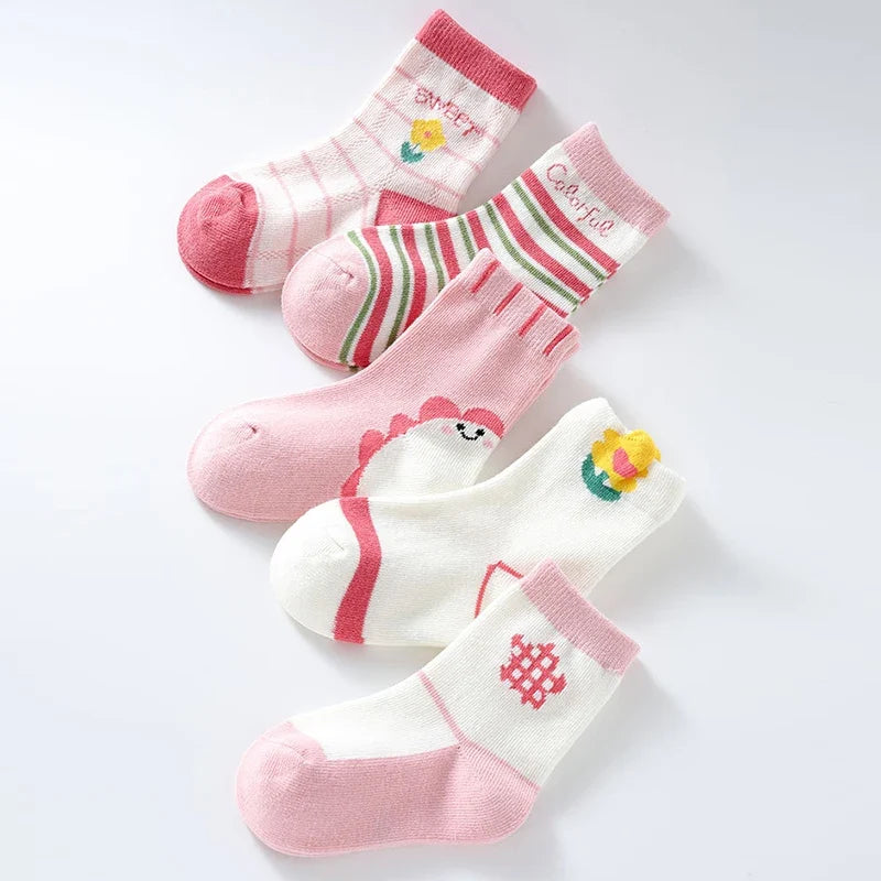 5 Pairs Baby Socks