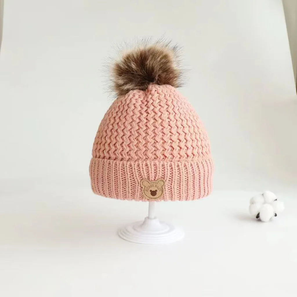 Children's Hat Scarf, Two-piece Set,