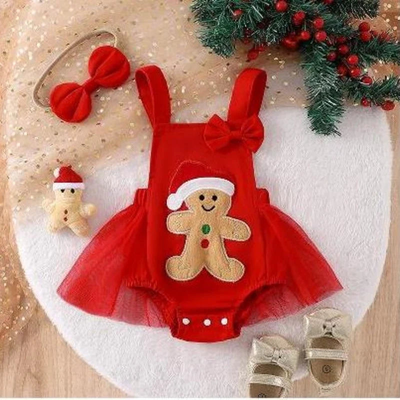 Christmas Girls Bodysuits