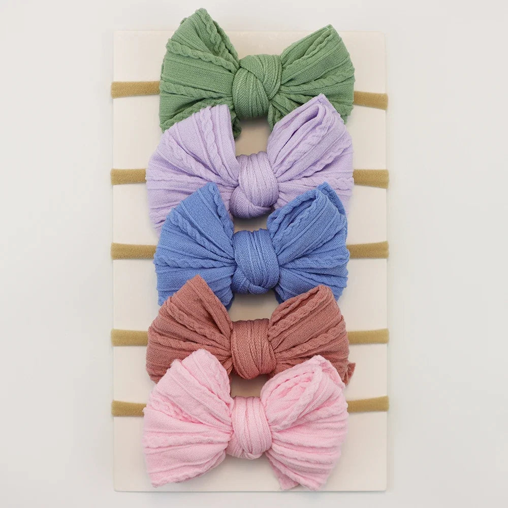 Baby Bow Headband 5Pc Set