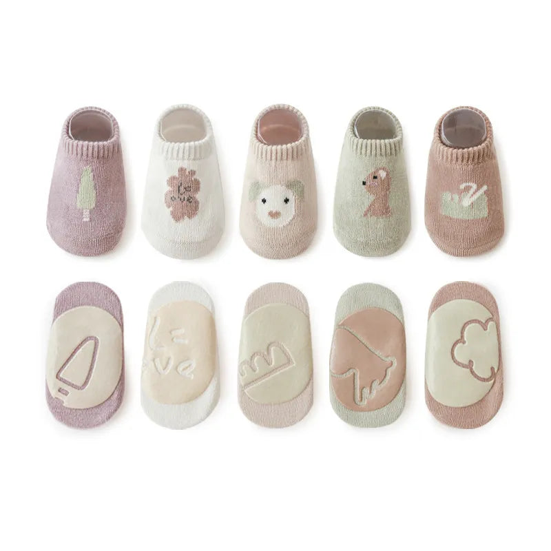 5 Pairs Anti-slip Socks
