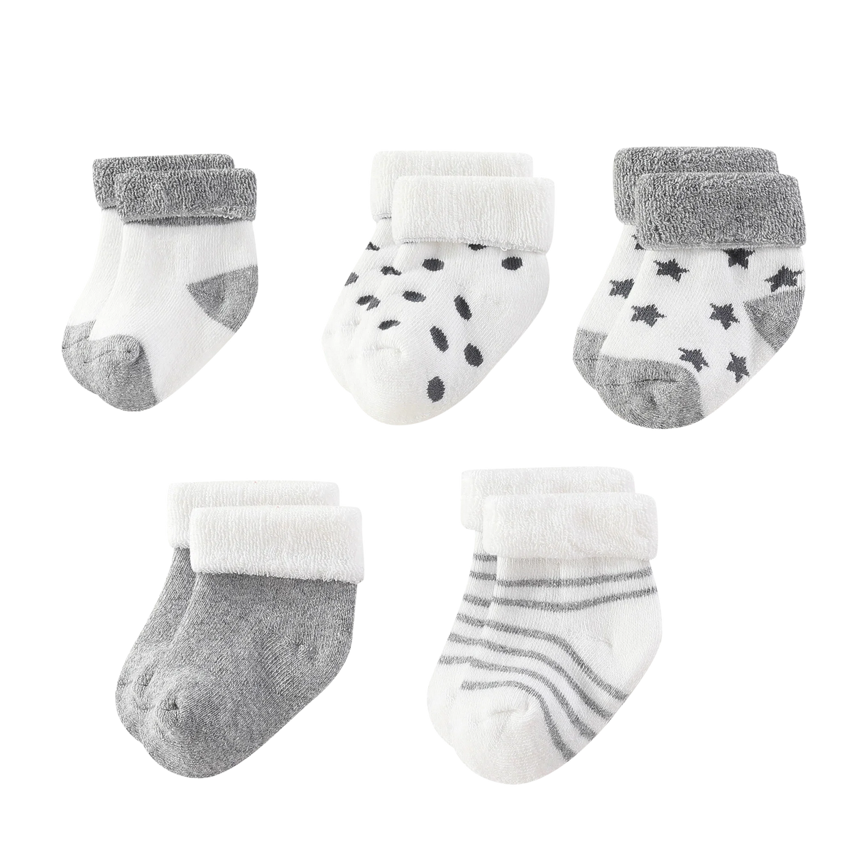 5 Pairs Pattern Color Socks