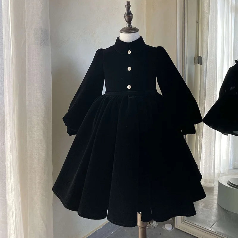 Baby Girl Princess Dress Long Sleeve