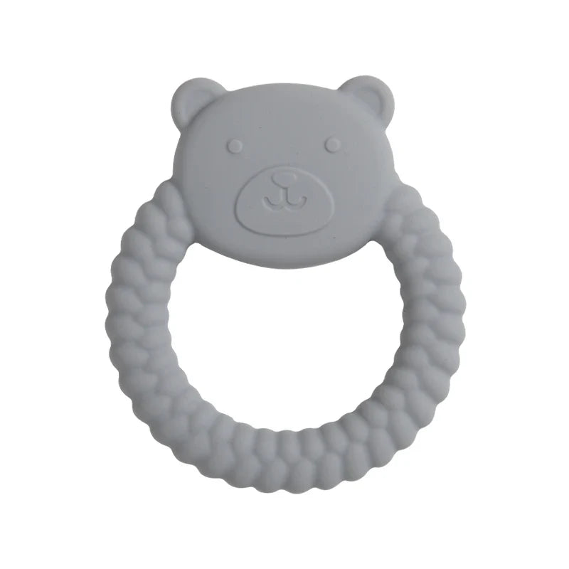 Food Grade Baby Rabbit Silicone Teether