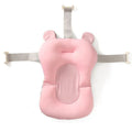 Baby Bath Seat Support Mat Foldable Baby Bath Tub Pad & Chair Newborn Bathtub Pillow Infant Anti-Slip Soft Comfort Body Cushion