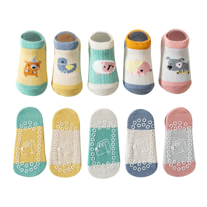 5 Pairs Anti-slip Socks