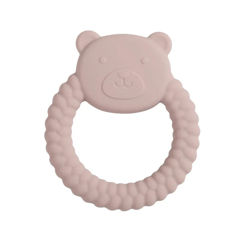 Food Grade Baby Rabbit Silicone Teether