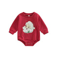 Cartoon Santa Christmas Baby Romper