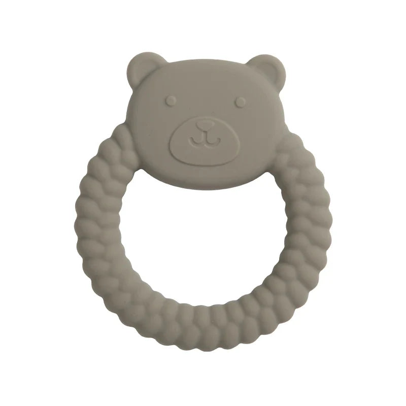 Food Grade Baby Rabbit Silicone Teether