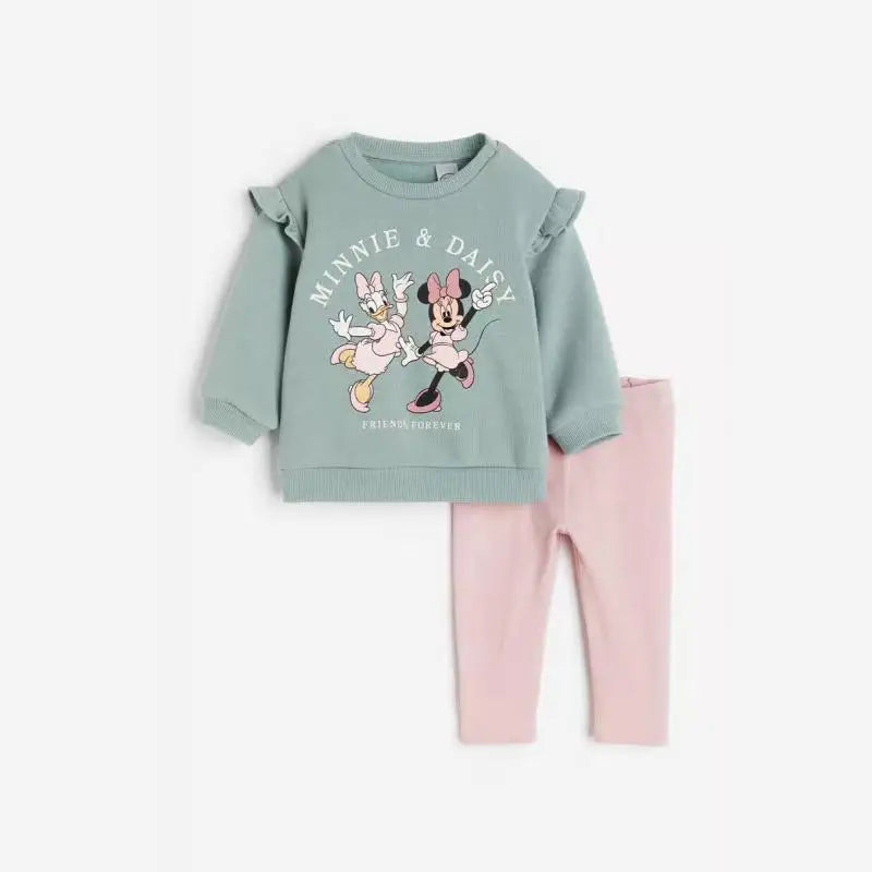 Disney Sweatshirt+pants 2pcs (Minnie + daisy)