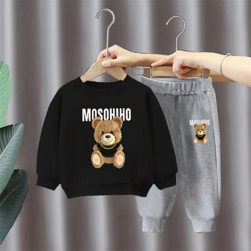 Children Sweatshirt Bear 2pc Set