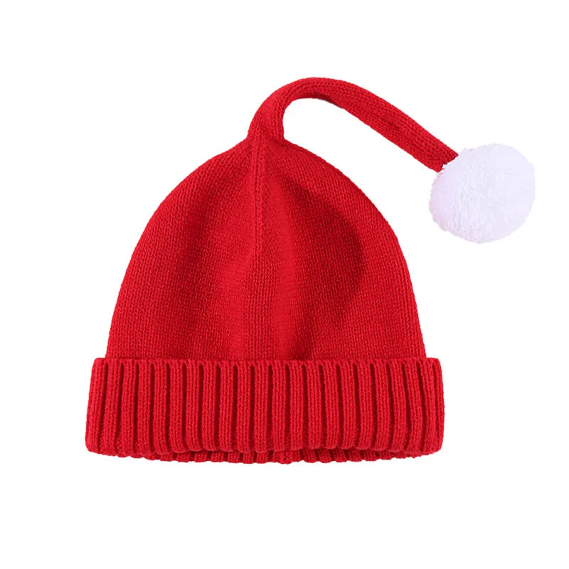 Cute Christmas Pom Pom Hat