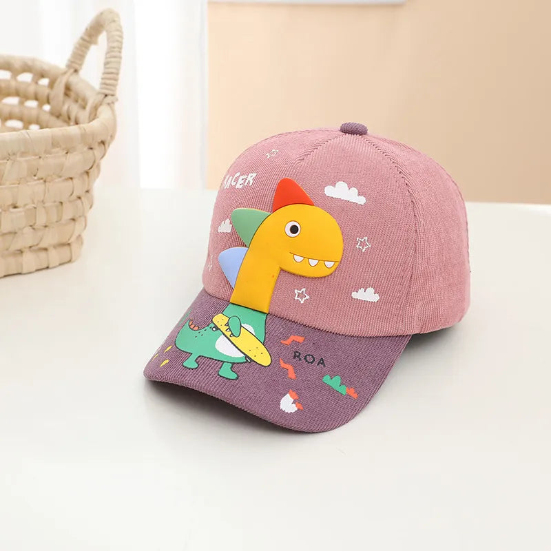 Cartoon Dinosaur Children Baseball Cap