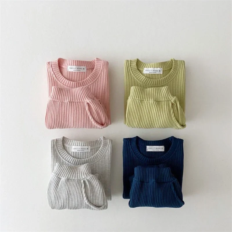 Baby Clothing Sets Tracksuit Pullovers Tops + Pants 2PCS Sets