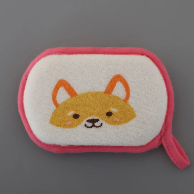 Cute Baby Bath Sponge Kids Children Toddlers Newborns Adults Cleaning Brush Towel Soft Inirritative Bath Foam Shower Sponge