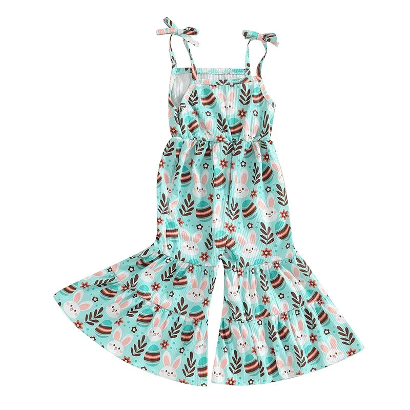 Bunny Romper Flared Jumpsuit