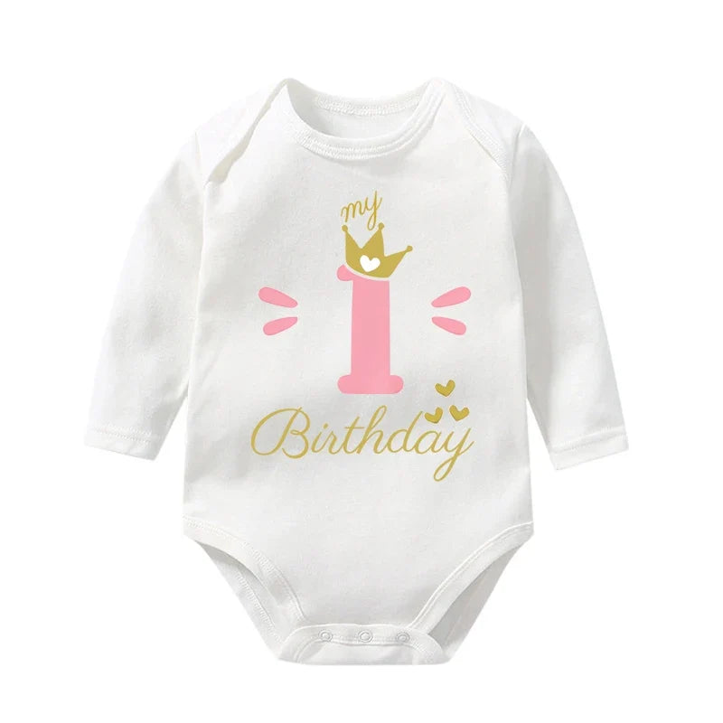 1st Christmas Baby Bodysuits