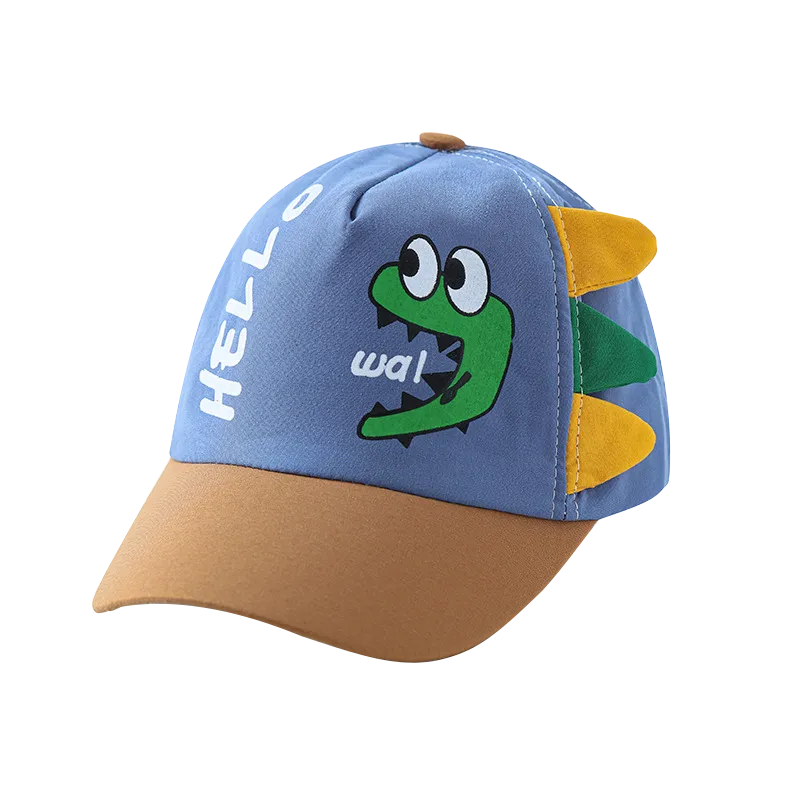Cartoon Dinosaur Baby Baseball Cap