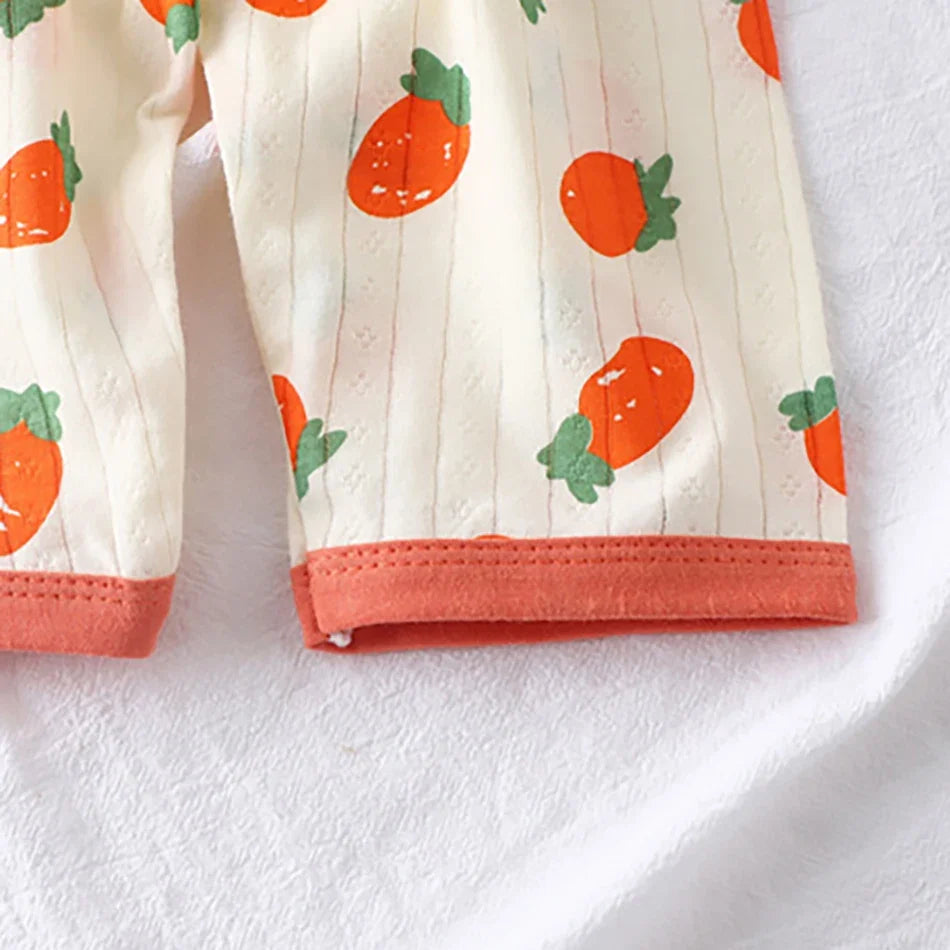 Cotton Long Sleeve and Pants Pajamas Sets