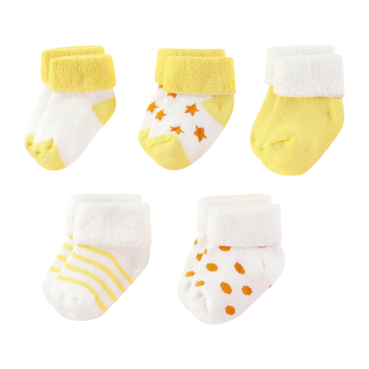 5 Pairs Pattern Color Socks