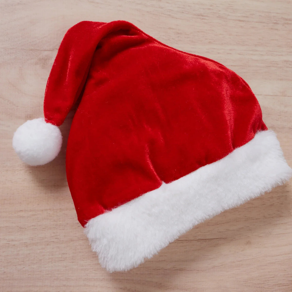 Christmas Claus Red Santa dress + Hats 2pcs Cotton Outfit