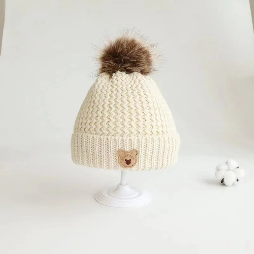 Children's Hat Scarf, Two-piece Set,