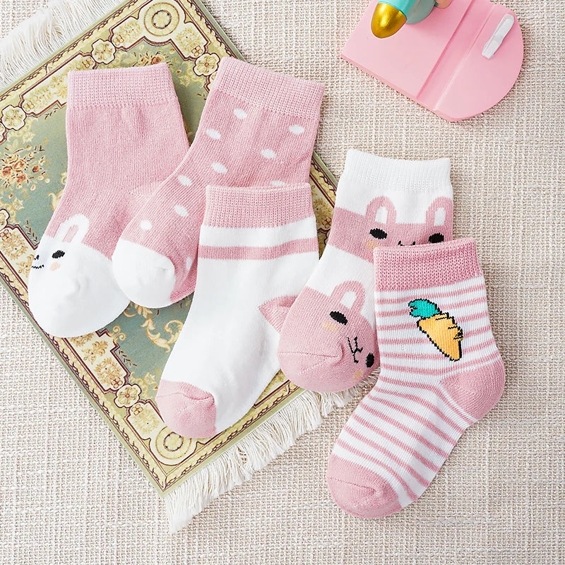 5 Pairs Baby Socks