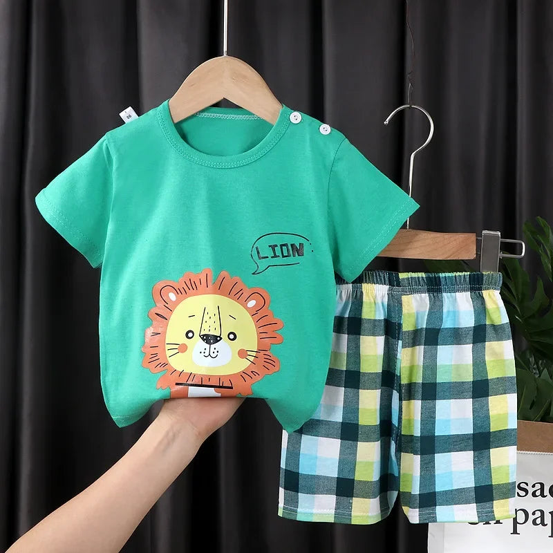 Disney t-shirts and shorts set