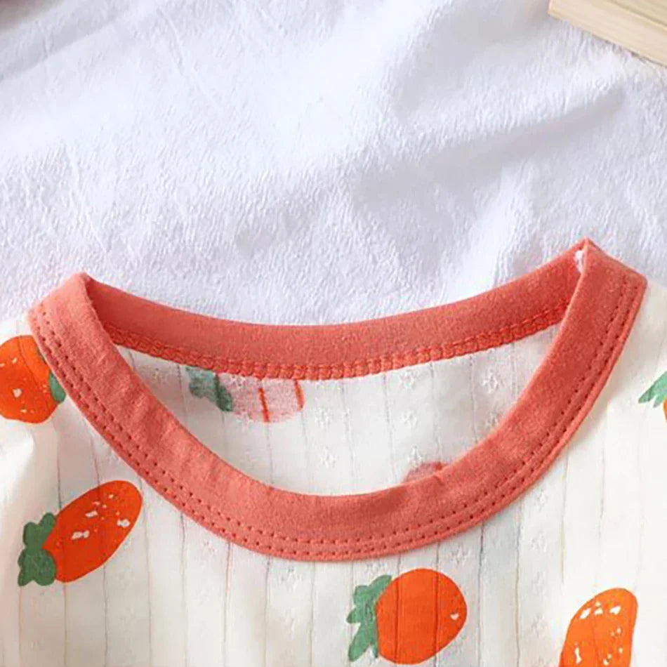 Cotton Long Sleeve and Pants Pajamas Sets