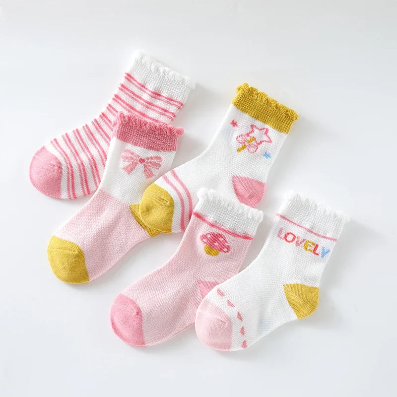 5 Pairs Baby Socks