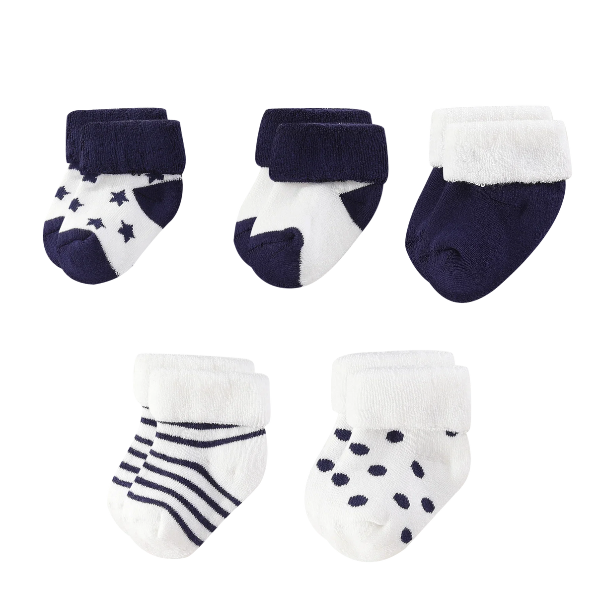 5 Pairs Pattern Color Socks