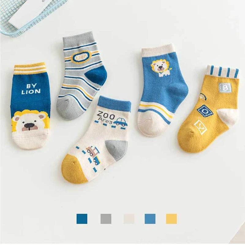 5 Pairs Baby Socks