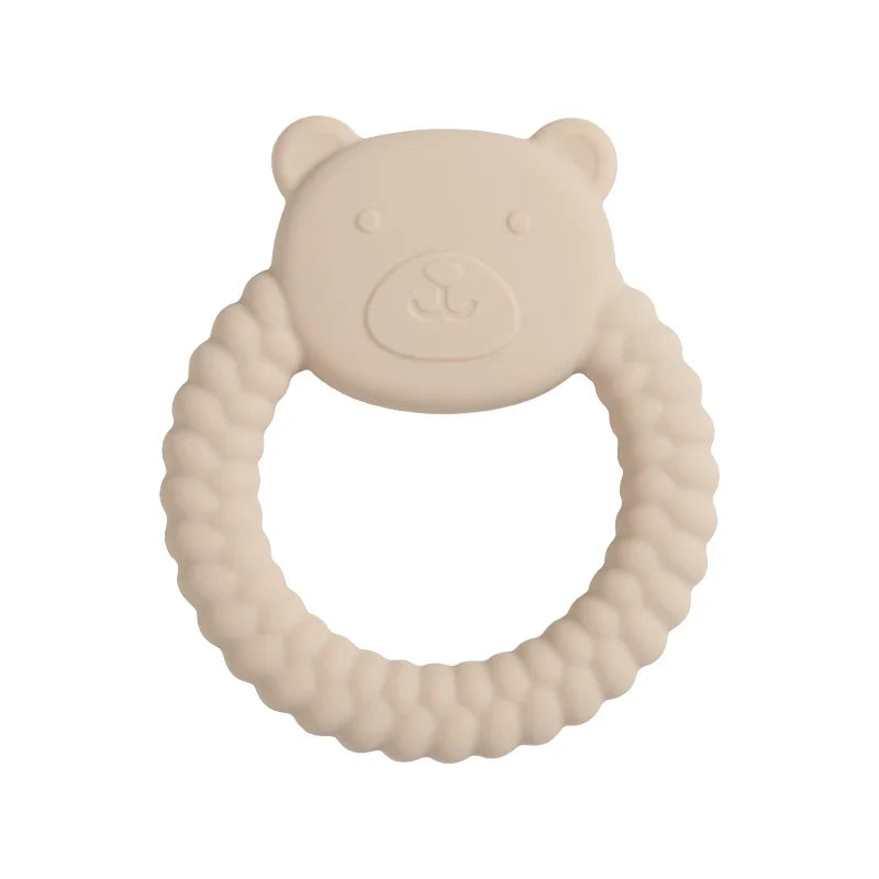 Food Grade Baby Rabbit Silicone Teether
