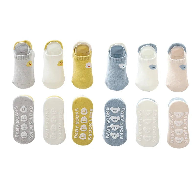 5 Pairs Anti-slip Socks