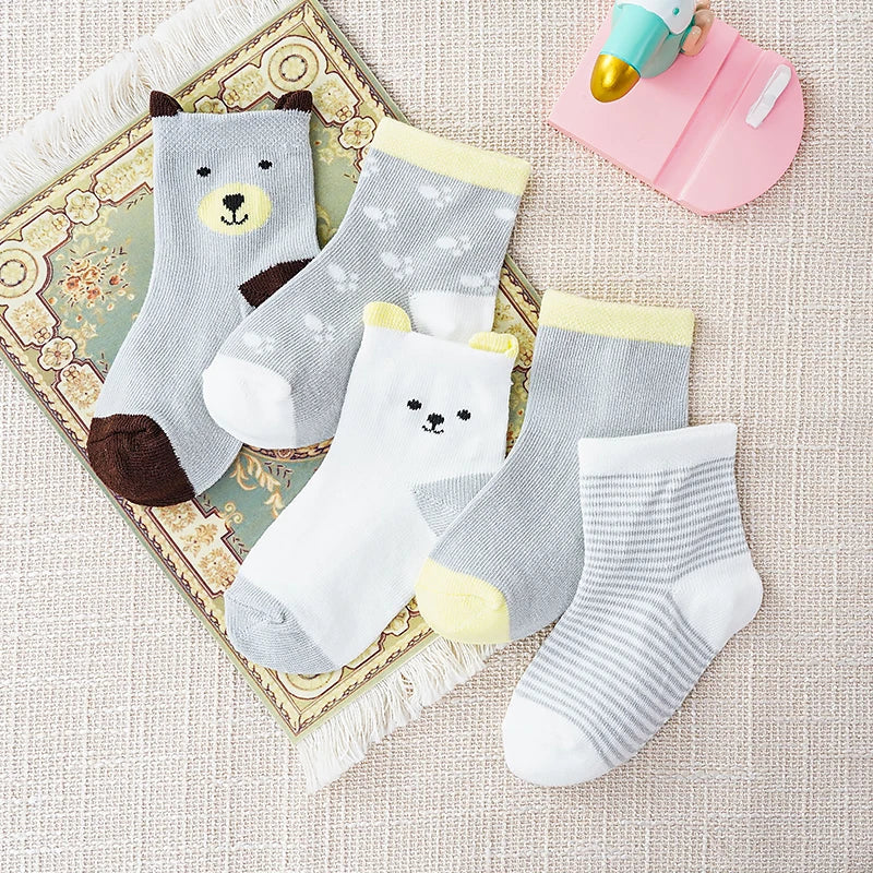 5 Pairs Baby Socks