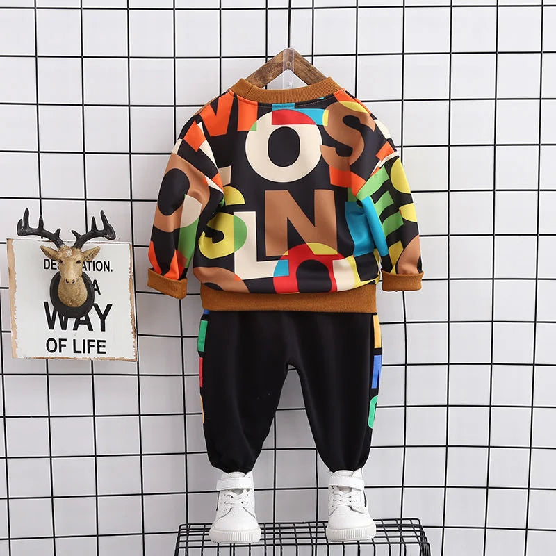 Children Casual hoodie + Pants 2Pcs/Sets