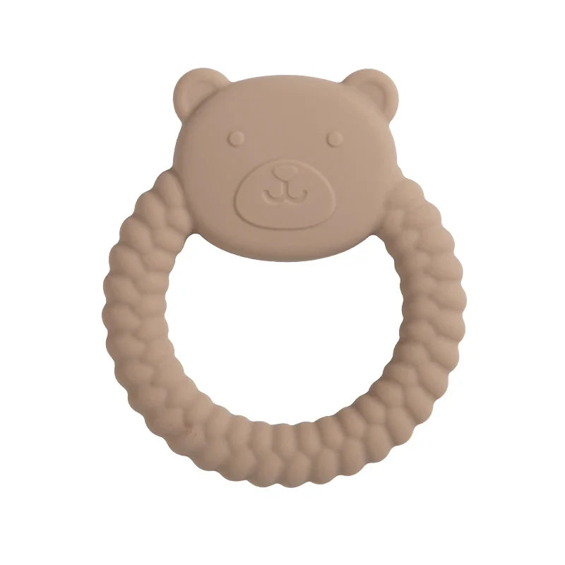 Food Grade Baby Rabbit Silicone Teether