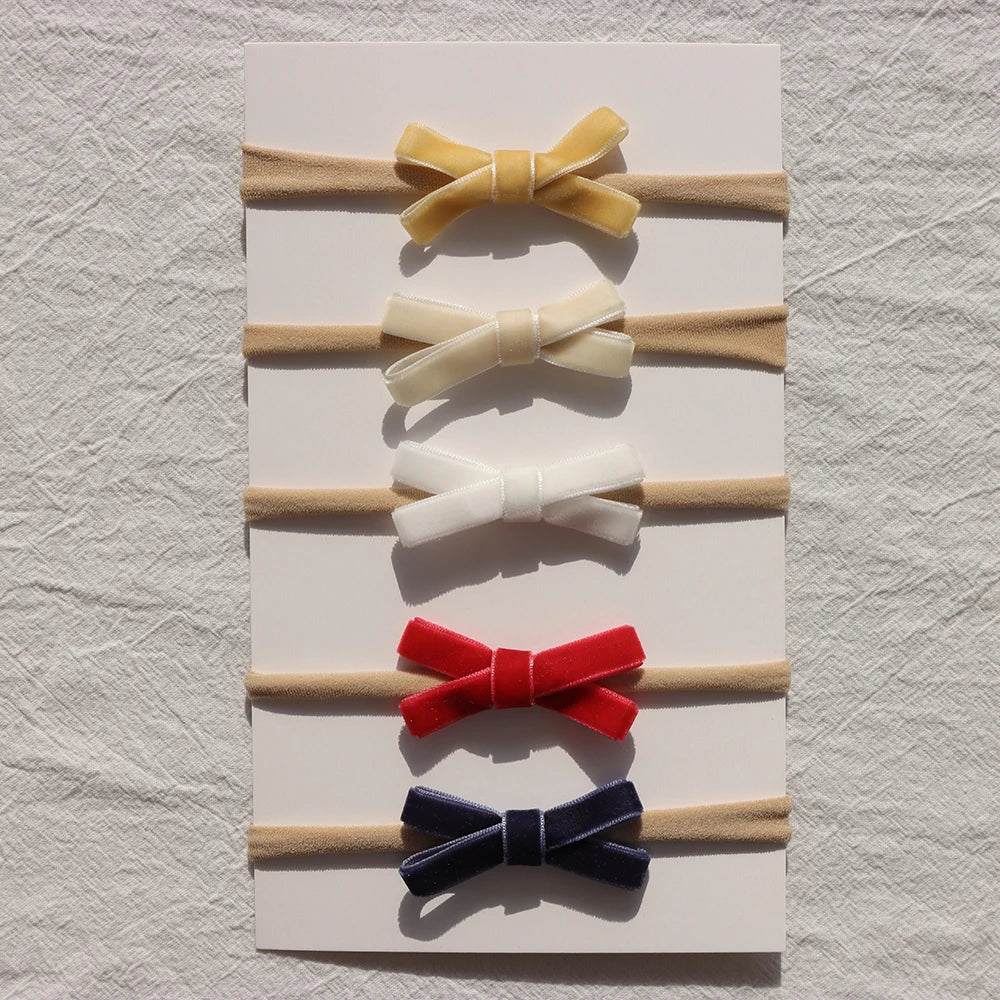 Baby Bow Headband 5Pc Set