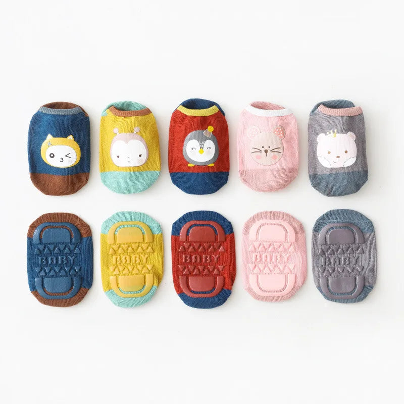 5 Pairs Anti-slip Socks