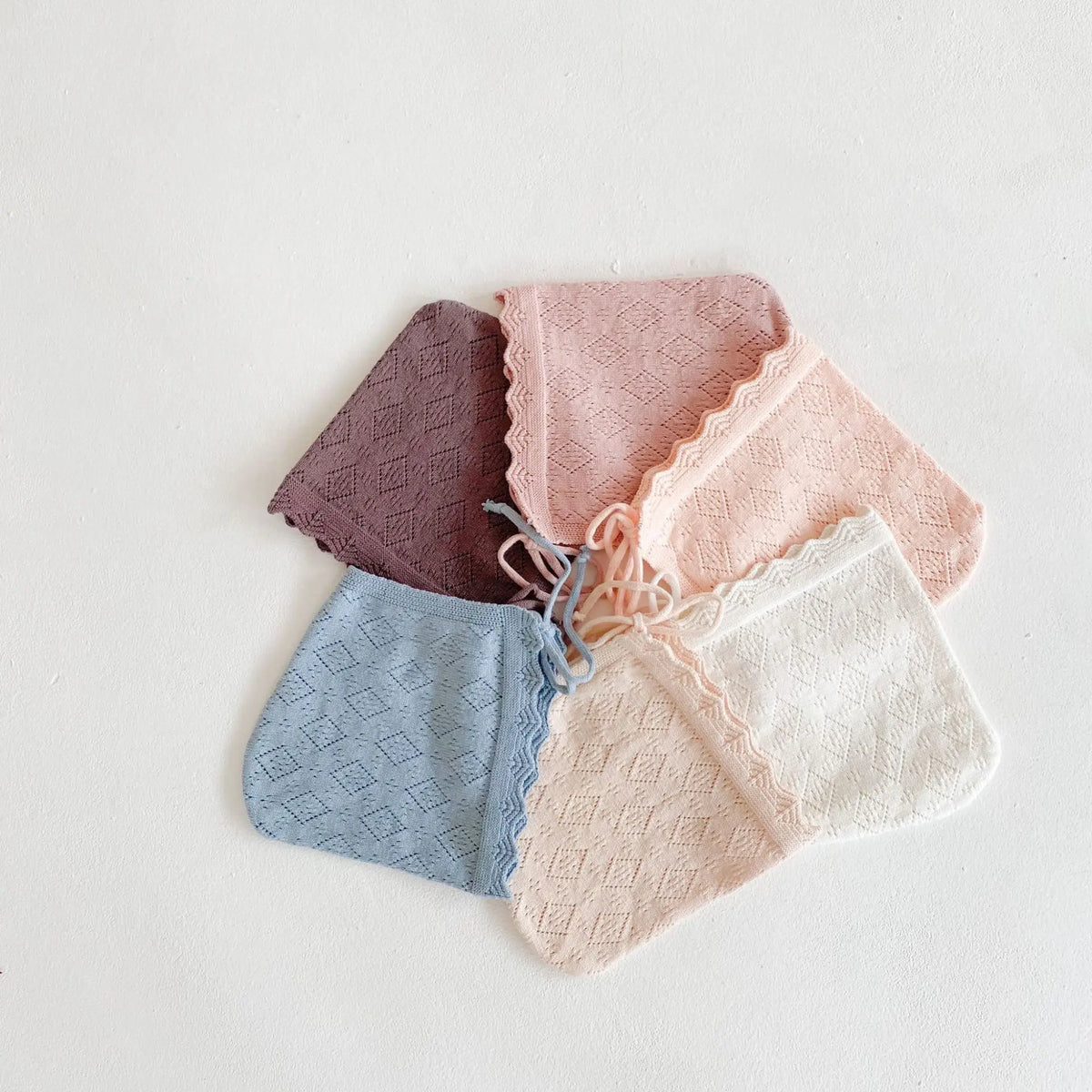 Cotton Soft Baby Bonnet Solid Color