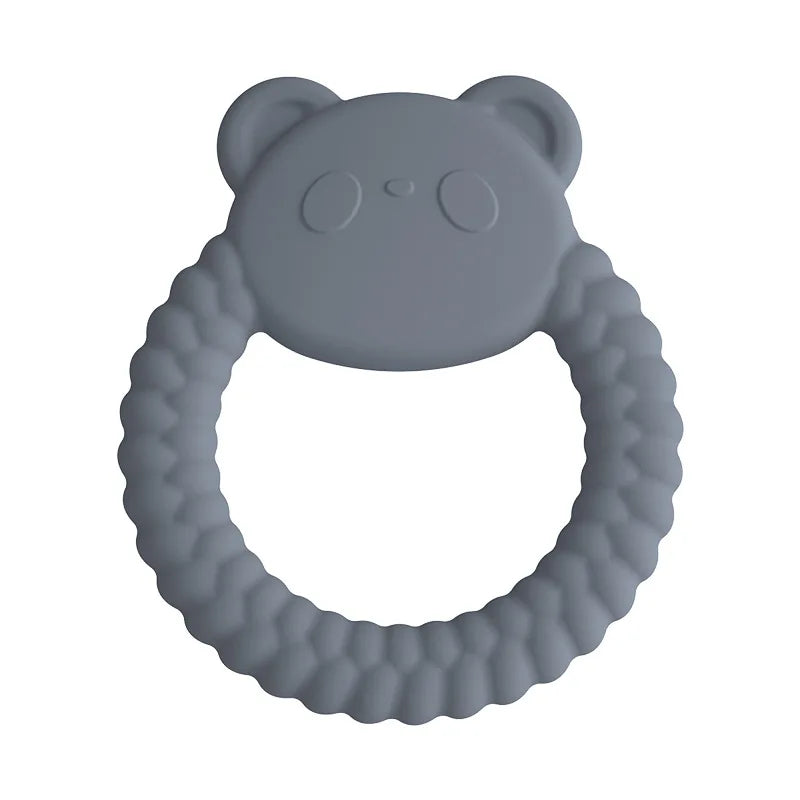 Food Grade Baby Rabbit Silicone Teether