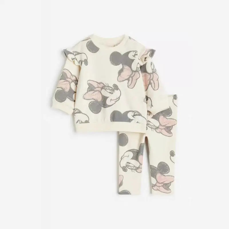Disney Sweatshirt+pants 2pcs (Minnie + daisy)