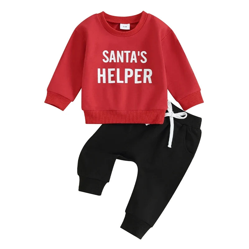 Cookie Eating Crew Infant Baby Christmas Set